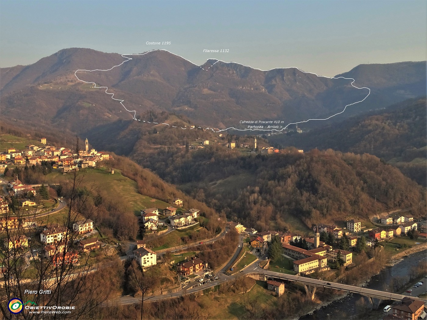 01 Anello Filaressa-Costone da Cafredda di Poscante -Zogno-410 m.jpg -                                